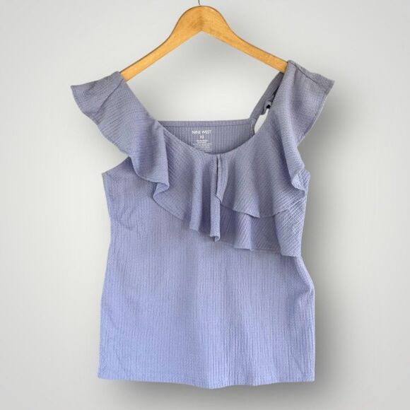 🎉5 for $45 🎉Nine West Top Blouse Shirt Size XS - Picture 1 of 4